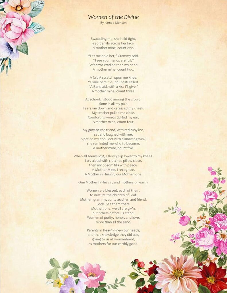 Mother's Day Poem Free Printable